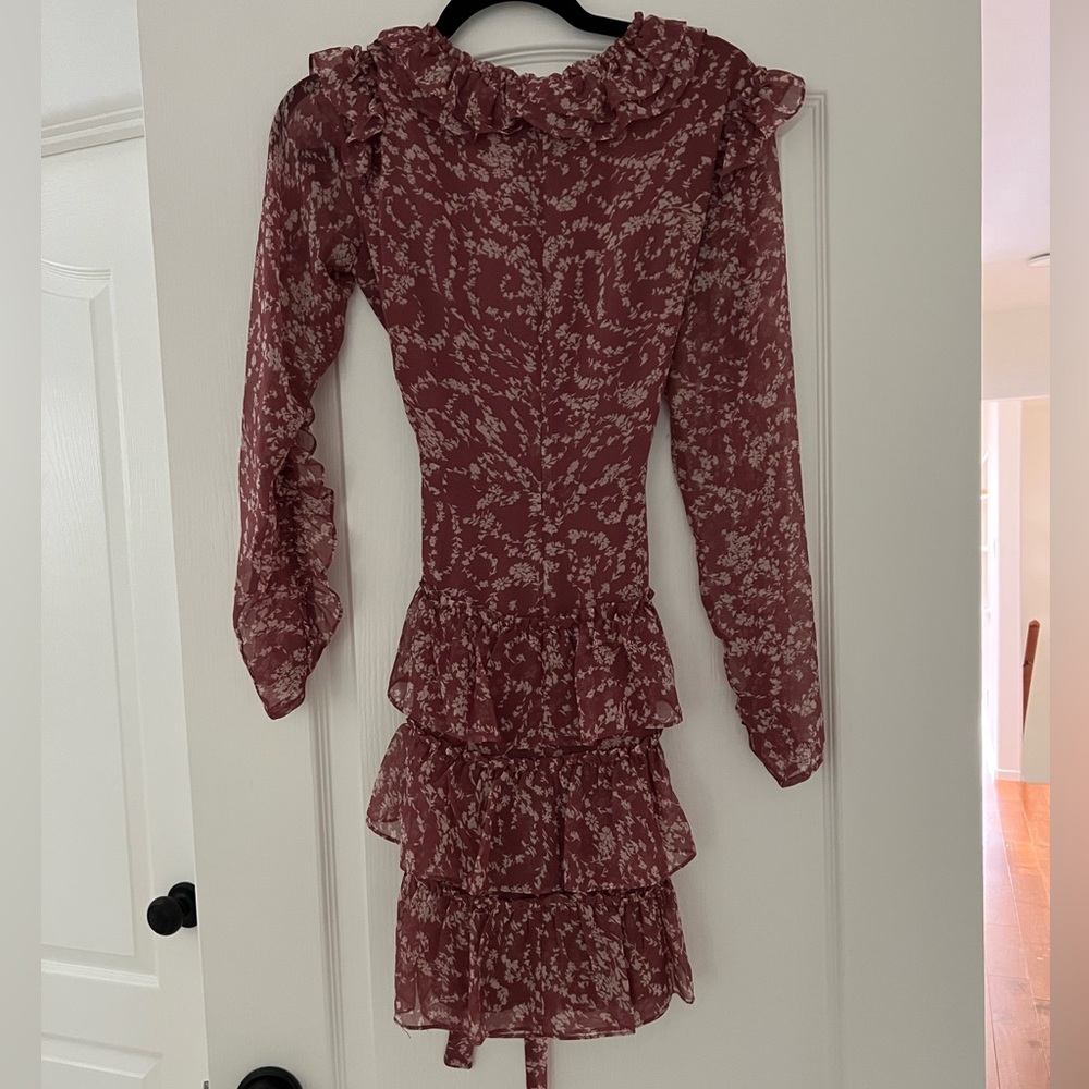 Bardot Ruffle Dress - Picture 2 of 4